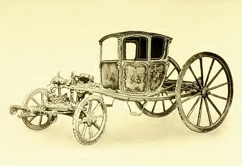 003-Pequeña carroza de gala epoca Luis XV siglo XVIII