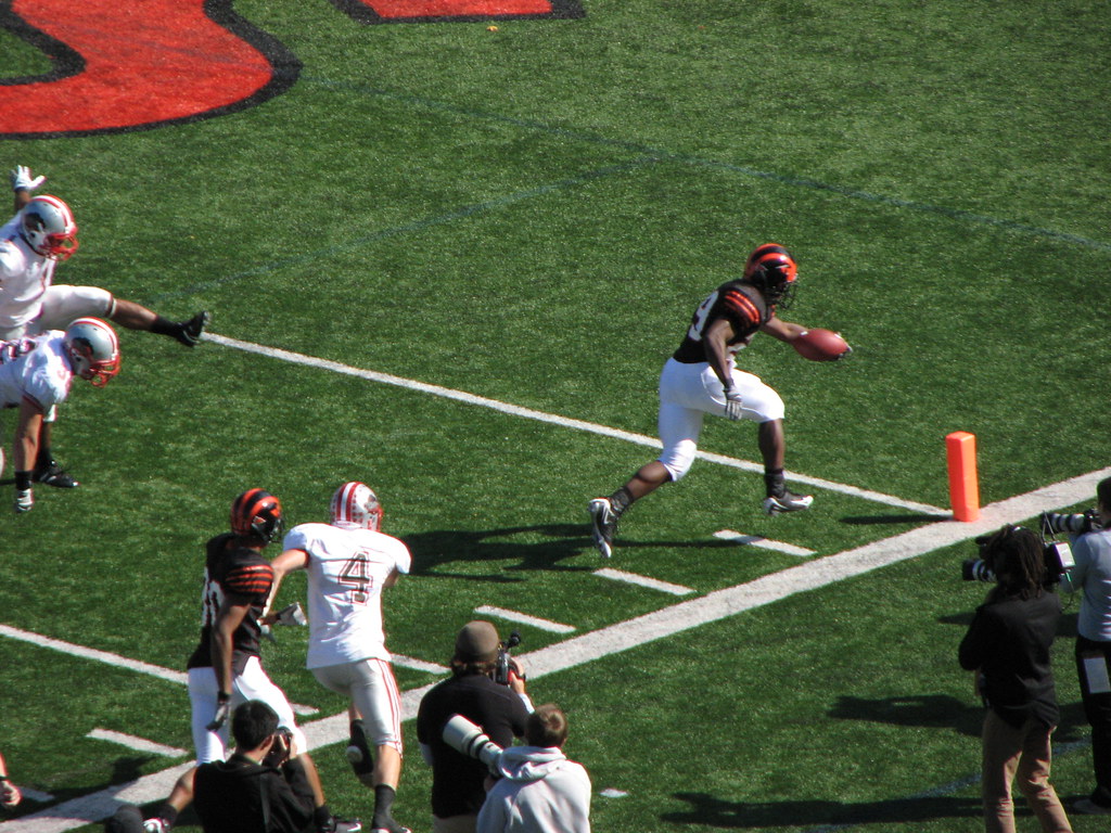 A rare Princeton touchdown