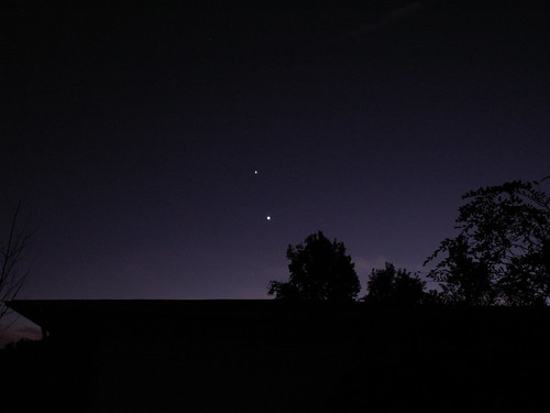 Jupiter and Venus, 26 Nov. 2008