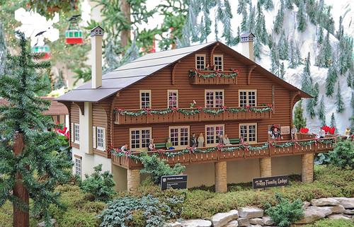 Missouri Botanical ("Shaw's") Garden, in Saint Louis, Missouri, USA - Trapp Family Lodge model