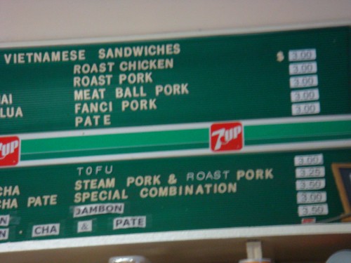 好吃的越南三明治店