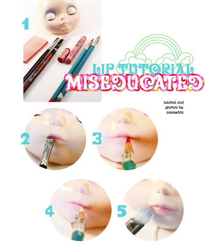 blythe lip tutorial
