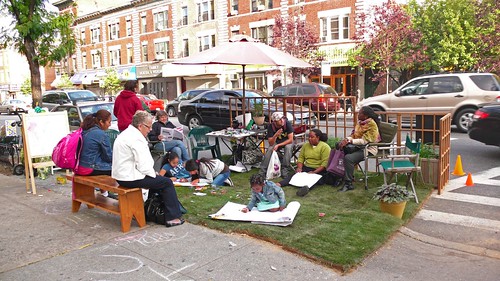 Park(ing) Day on Cortelyou Road