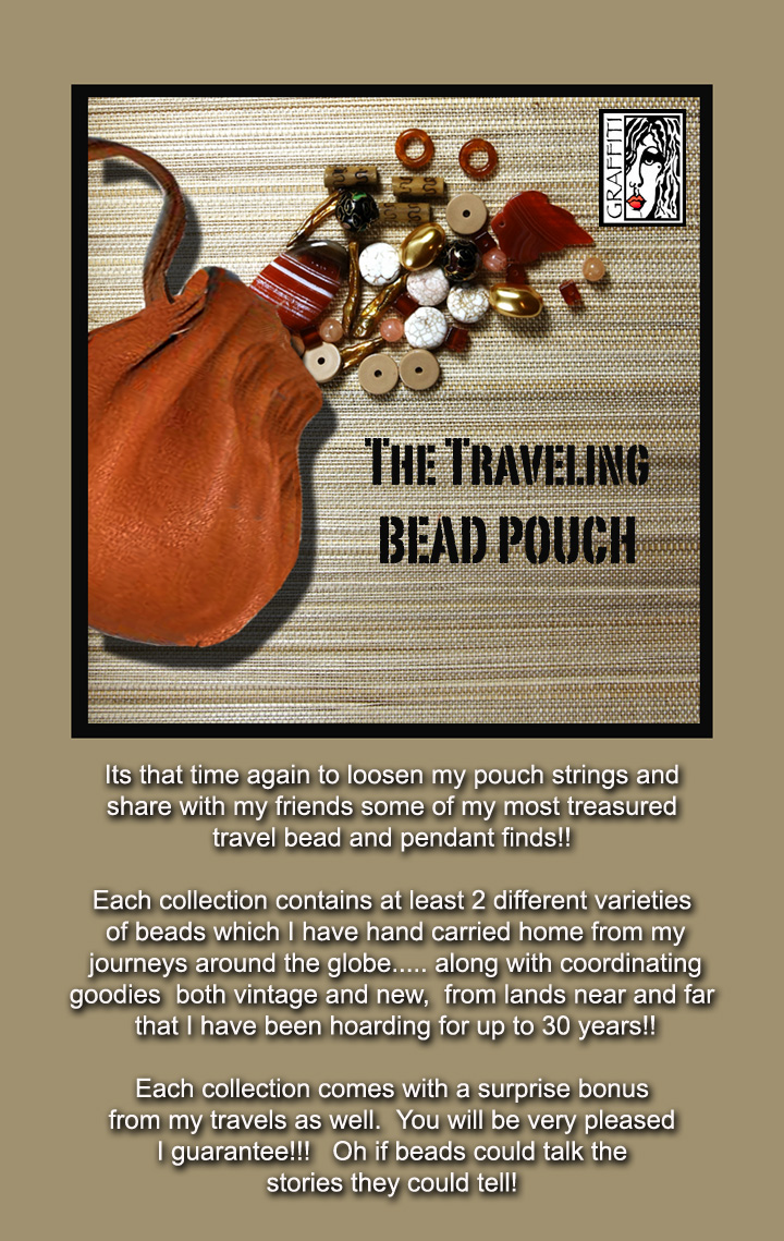 The Traveling Bead pouch