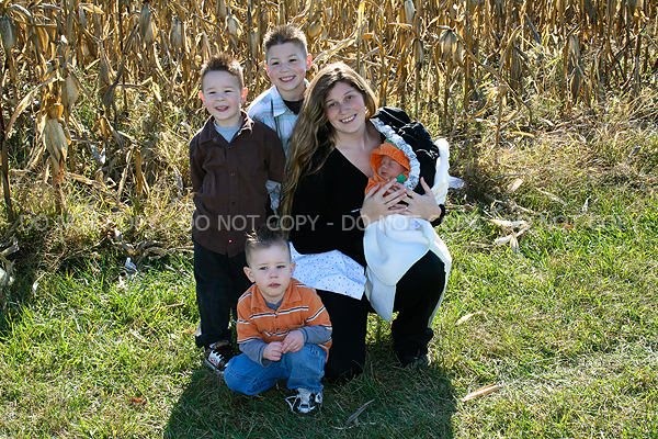 Me and my boys at the pumpkin patch