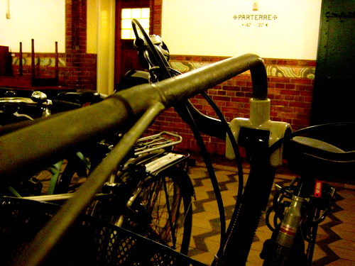 bike rack at city hall