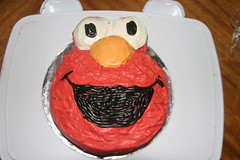 Elmo cake!