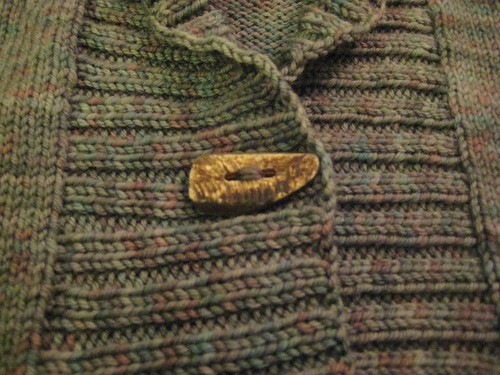 Riley sweater button