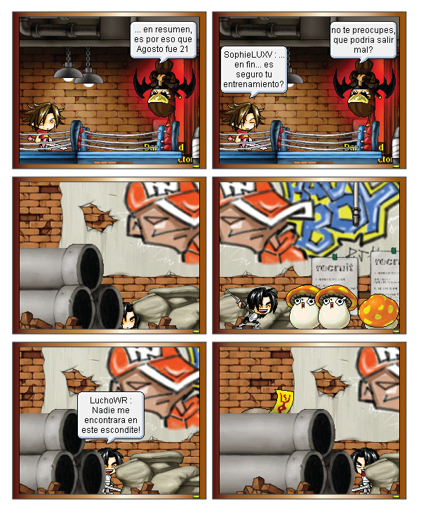 Maple Story - Maple 8 Comic #032: Estilo Ninja