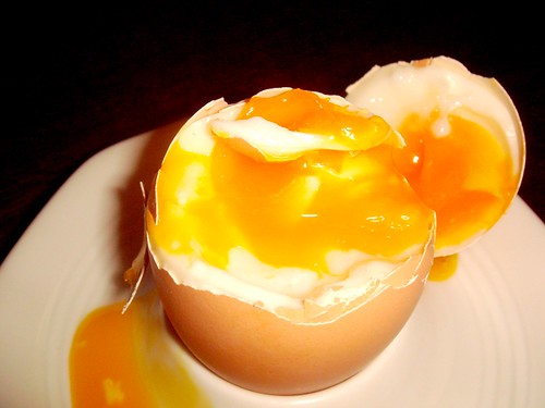 A sexy truffle-infused egg