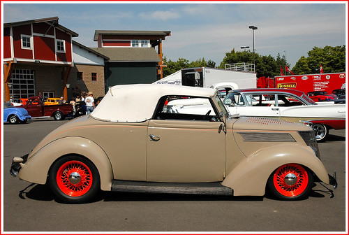 1937 Ford Cabriolet At the Goodguys 21st Pacific Northwest Nationals Car 