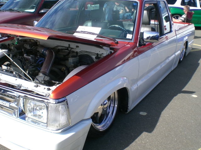 truck autoshow 1992 mazda lowrider carshow dropsicles dropsiclesmeltdown2008 mazdabseries