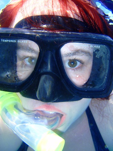 Underwater with Ariel hair