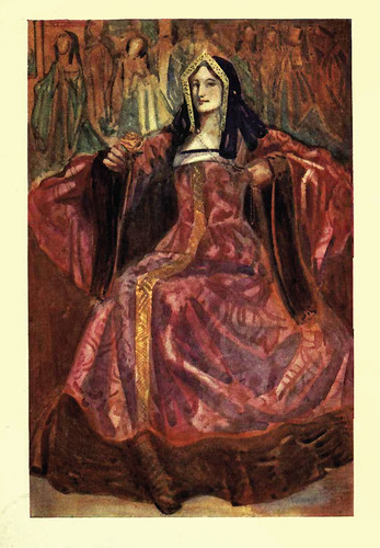 13- Vestimenta mujer epoca Enrique VII (1485-1509)
