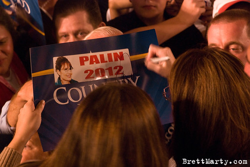 Palin Rally; Wilmington, Ohio - BrettMarty.com