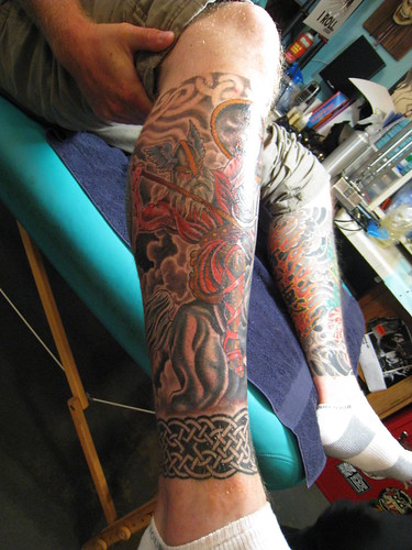  Odin Tattoo by Tony Hundahl @ Rock of Ages Tattooing 