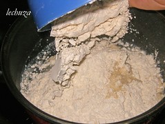 Churros-añadir harina