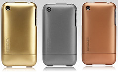 metallic iPhone slider case by momentimedia