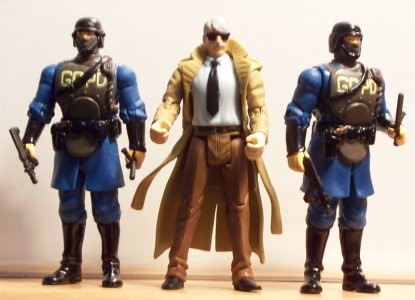 Commissioner Jim Gordon and the GCPD SWAT Team