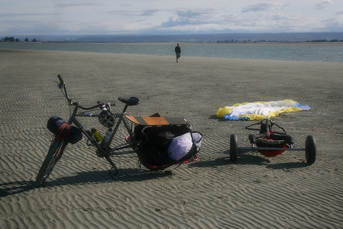 Xtracycle & Kite Buggy @ the Beach