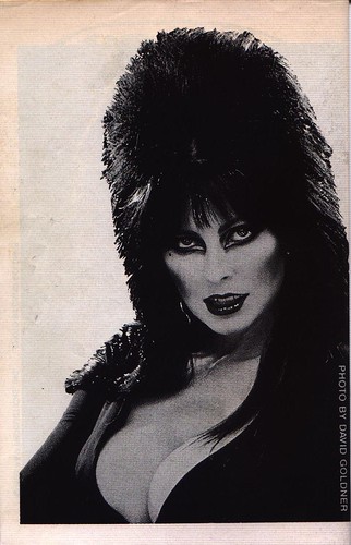 Back cover of Elvira's House of Mystery #1