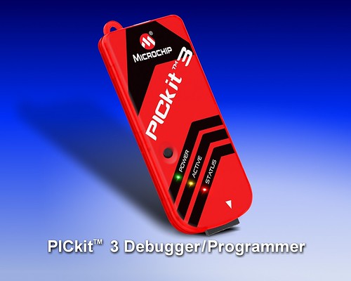 Microchip's MPLAB PICkit 3 In-Circuit Debugger/Programmer uses in-circuit 
