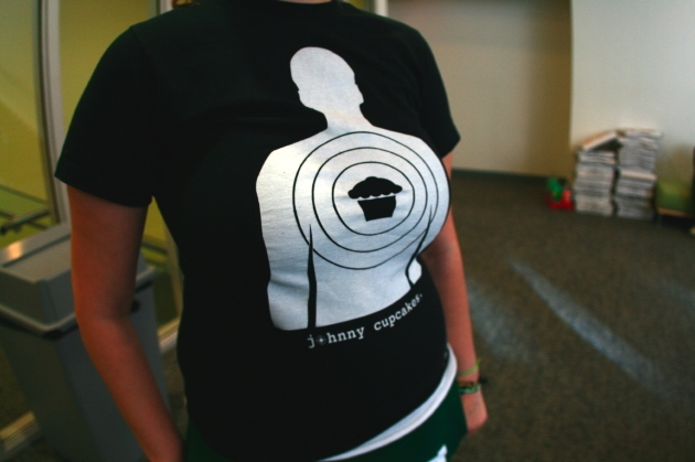 Johnny Cupcakes target t-shirt