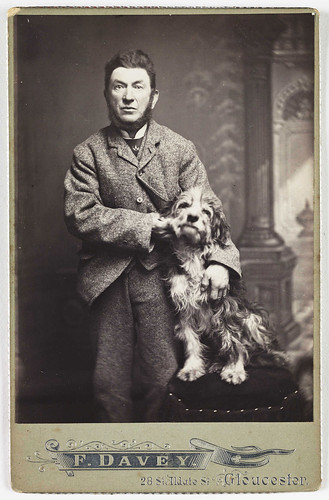 A Man with a Dog par National Media Museum