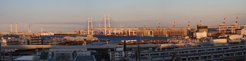 Panorámica del puerto de Yokohama