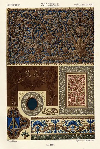 023-Ornamentos policromados siglo XVII-Das polychrome Ornament…1875