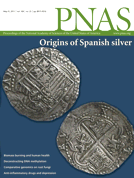 PNAS cover Spanish Silver
