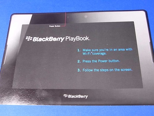 blackberry playbook〜start up guide