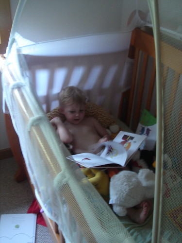 Reading after naptime