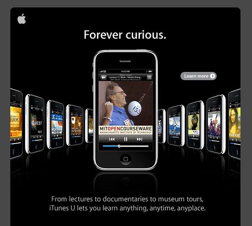 iTunes: Forever curious.