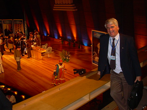 Brian Bond at the United Nations Human Rights Conference