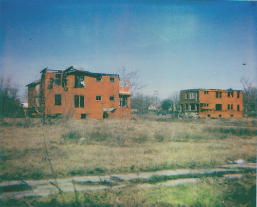 orange houses