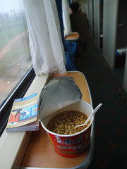 Train breakfast by grumbler (Flickr Stream)