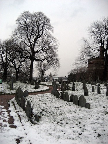Snowy Cemetery
