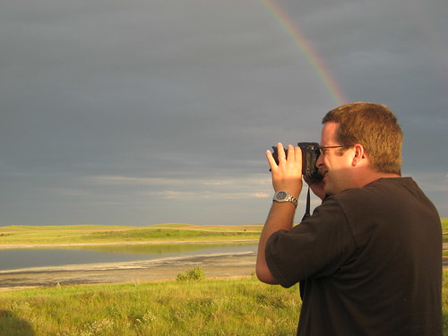 The Marc shoots a rainbow