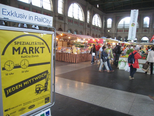 RailCity Markt, Zürich, Switzerland