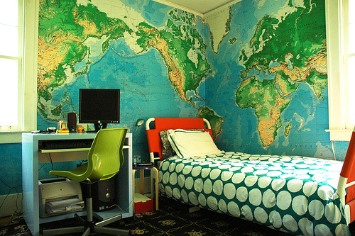 map bedroom