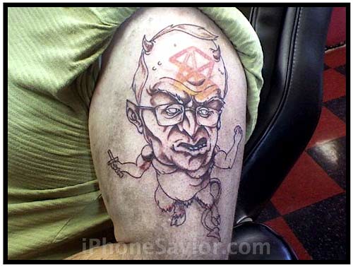 Dick Cheney Devil Tattoo 