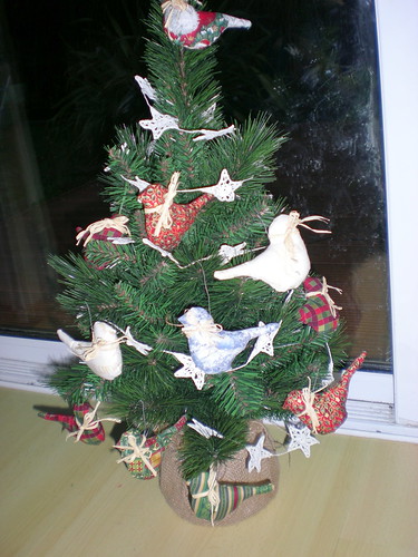 A Flock of Birdie Ornaments