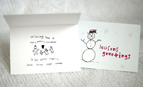 2008 Christmas cards