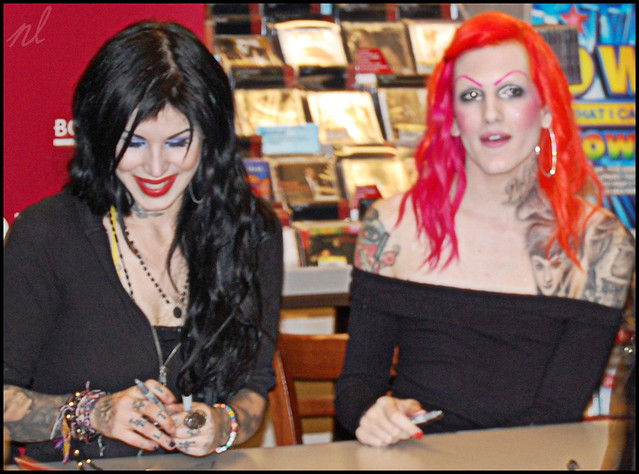  Book Store doing a book signing for her new book: High Voltage Tattoo