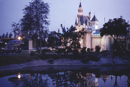 Disneyland, circa late 1950s, Photo courtesy Orange County Archives, Creative Commons: Attribution 2