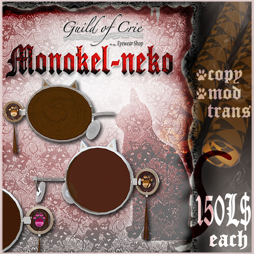 "Monokel-neko(Cat-Monokel(=^. .^=))"