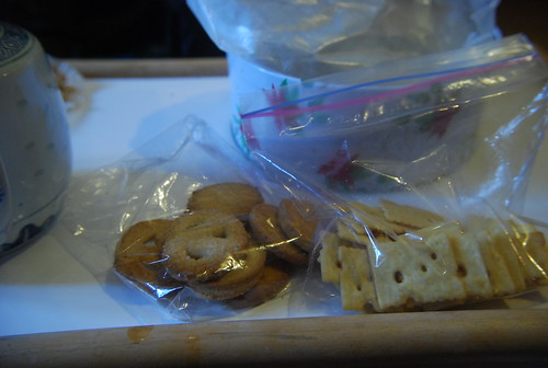 Cookies, crackers and tea