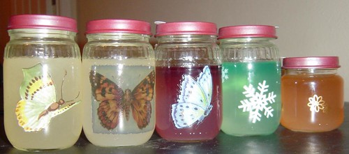 home fragrance jars