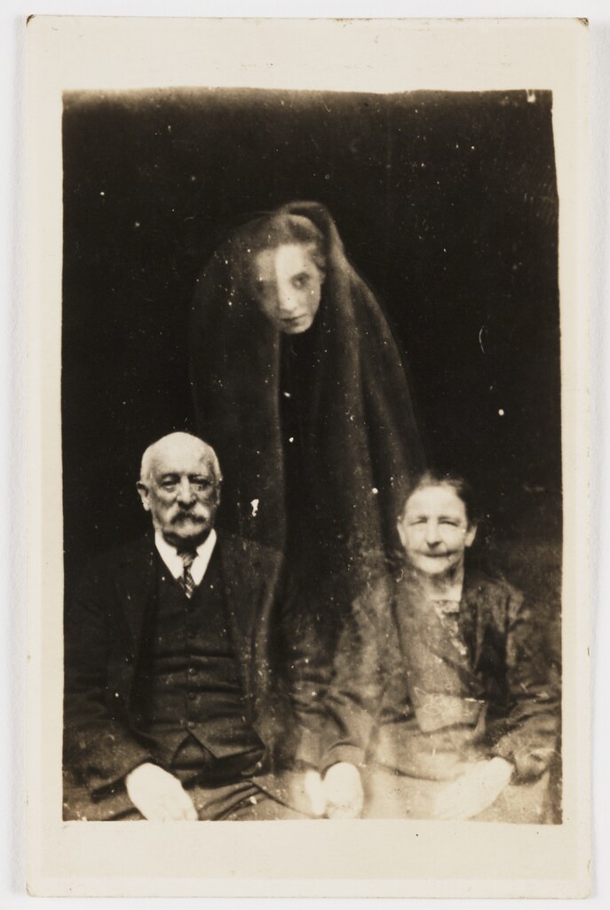 old ghost family photo